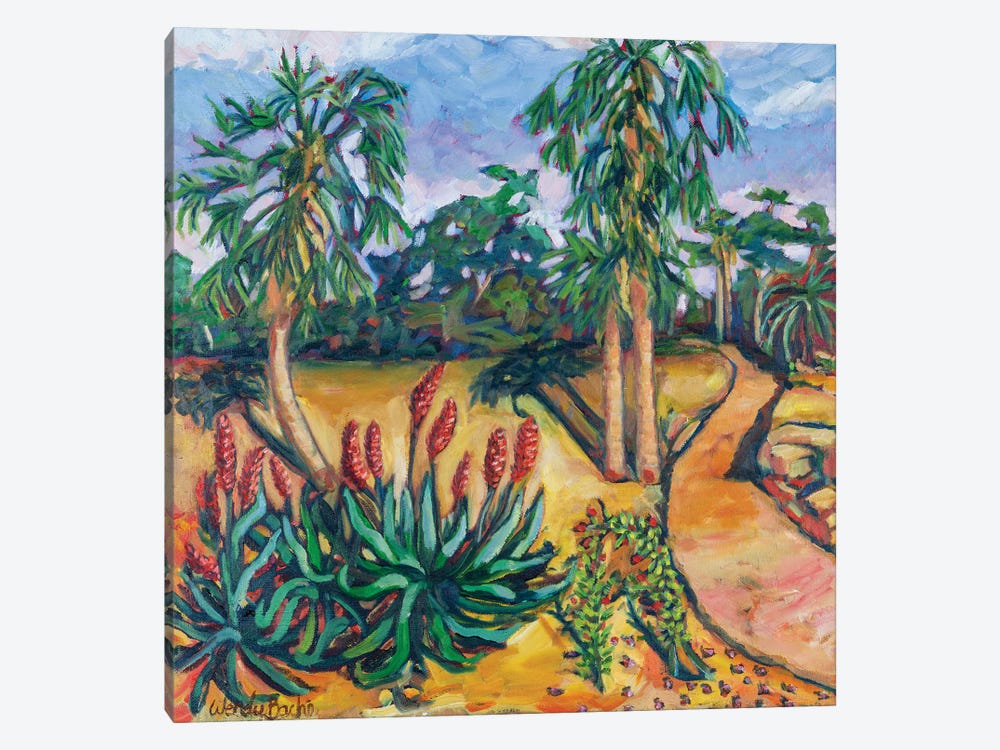 Desert Blooms by Wendy Bache 1-piece Canvas Artwork
