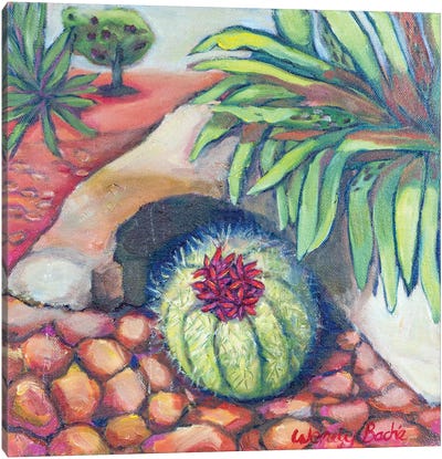 Abundant Succulent Canvas Art Print - Wendy Bache