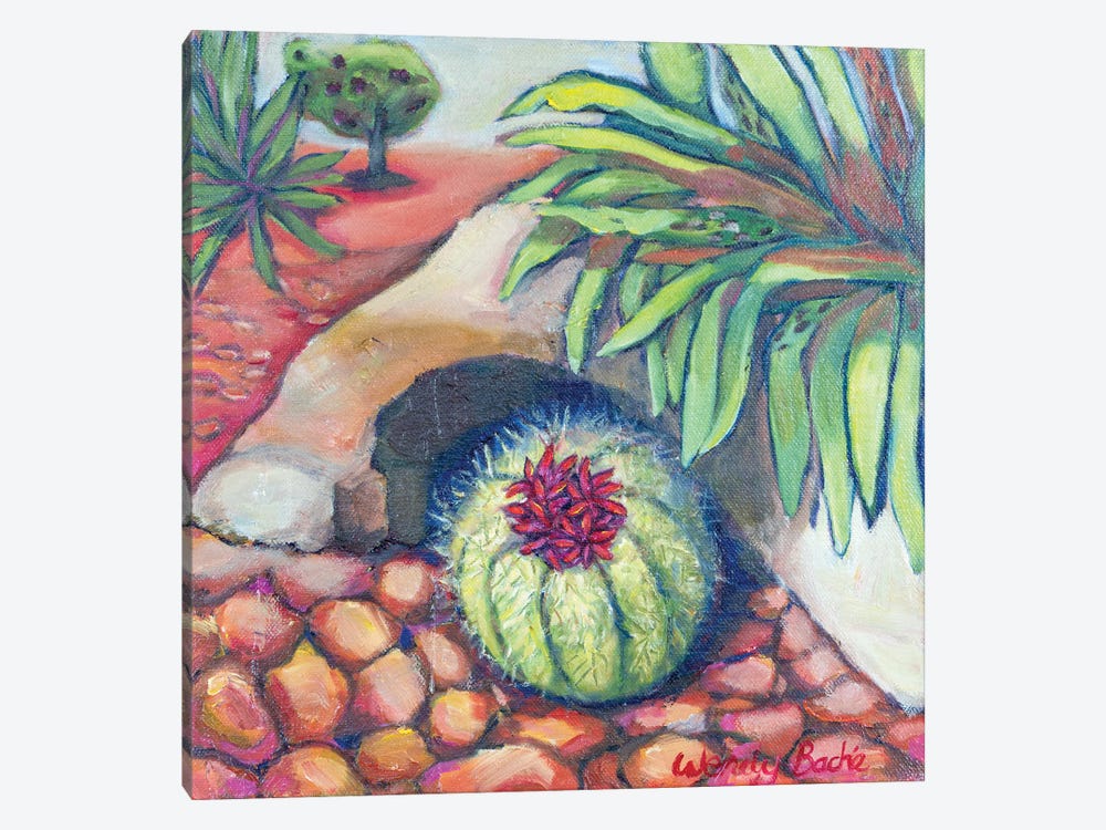 Abundant Succulent by Wendy Bache 1-piece Canvas Art