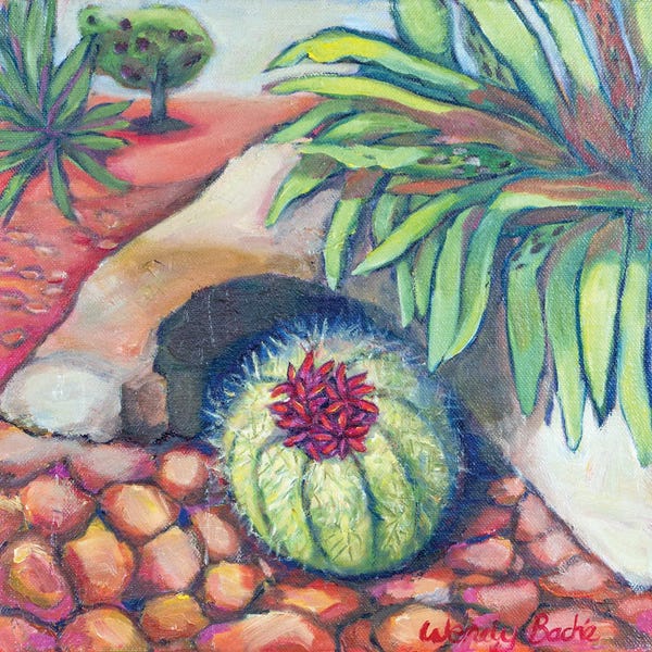 Wendy Bache: Abundant Succulent by Wendy Bache