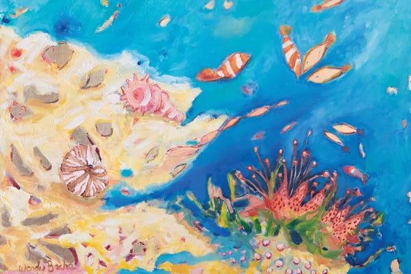 Anemones: Sea Anemone by Wendy Bache