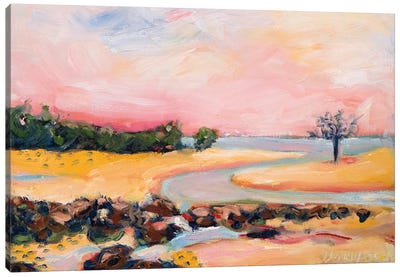 Tannum Beach Canvas Art Print