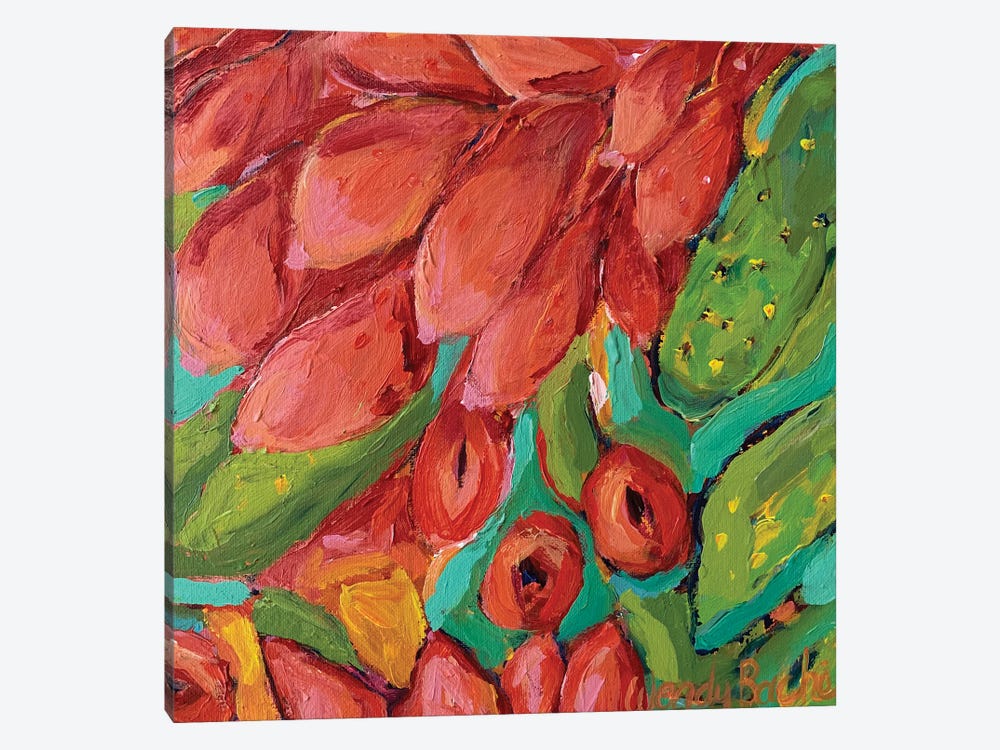 Vibrant Nectar II by Wendy Bache 1-piece Canvas Print