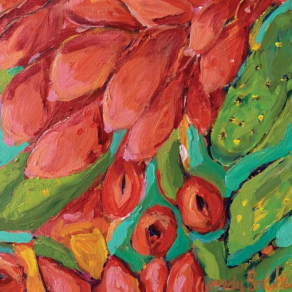 Wendy Bache: Vibrant Nectar II by Wendy Bache