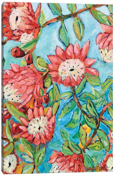 Spring Bush II Canvas Art Print - Wendy Bache