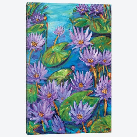 Peaceful Pond Canvas Print #WBC98} by Wendy Bache Canvas Art