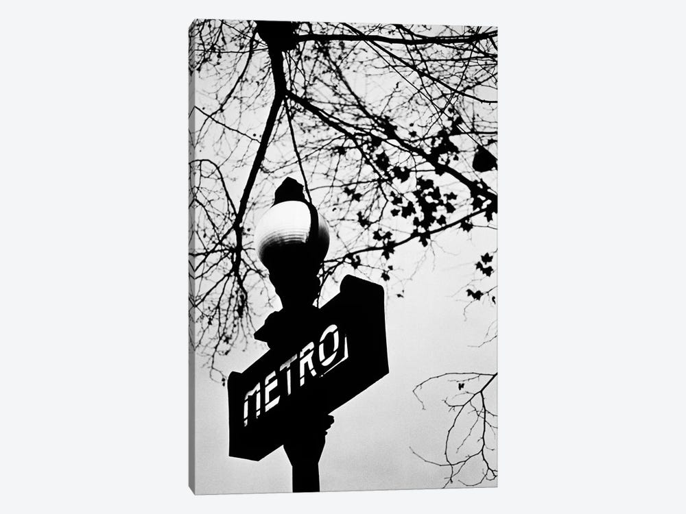Paris Metro Sign, Paris, Ile-de-France, France by Walter Bibikow 1-piece Art Print