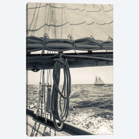 USA, Massachusetts, Cape Ann, Gloucester, schooner sailing ships II Canvas Print #WBI118} by Walter Bibikow Canvas Art