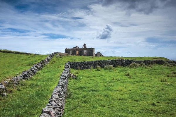 Dereliction: Portugal, Azores, Santa Maria Island, Terca. Abandoned house by Walter Bibikow