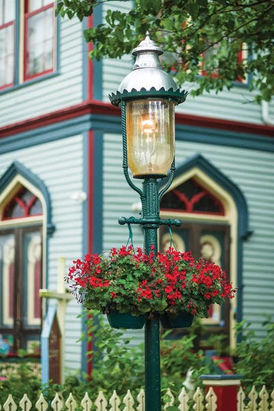 USA, New Jersey, Cape May. Victorian house detail.