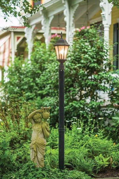 Cape May: USA, New Jersey, Cape May. Victorian house detail. by Walter Bibikow