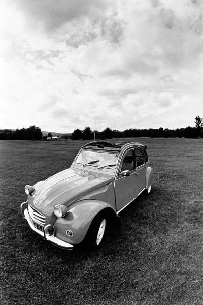 Citroën: Citroen 2CV In B&W by Walter Bibikow
