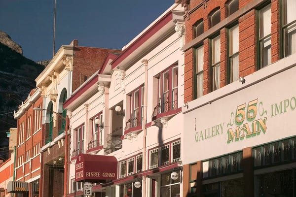 Walter Bibikow: Main Street Architecture, Bisbee, Arizona, USA by Walter Bibikow