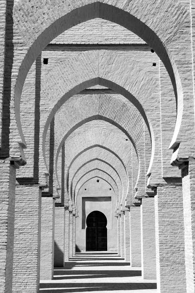Walter Bibikow: Outdoor Walkway, Tinmel Mosque, Tinmel, Al Haouz Province, Marrakesh-Safi, Morocco by Walter Bibikow