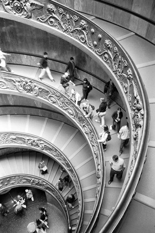 Modern "Bramante" Staircase, Museo Pio-Clementine, Vatican City
