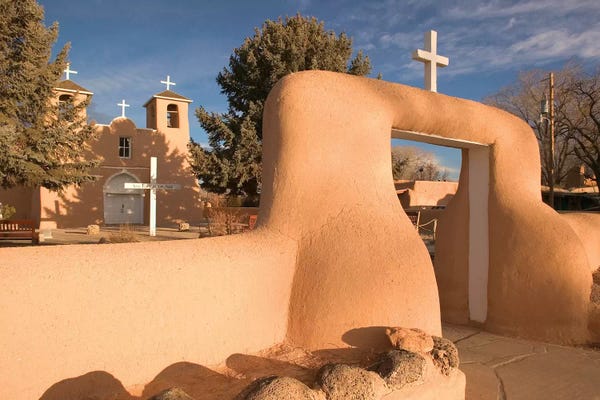 Walter Bibikow: San Francisco de Asis Mission Church, Ranchos de Taos, New Mexico, USA by Walter Bibikow