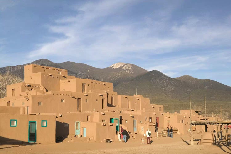 Taos Pueblo (Pueblo de Taos), Taos County, New Mexico, USA