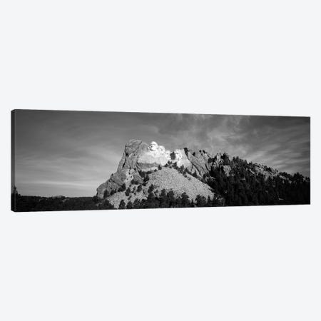 Distant View, Mount Rushmore National Memorial, Pennington County, South Dakota, USA Canvas Print #WBI74} by Walter Bibikow Art Print
