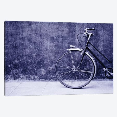 Front Half Of A Bicycle, Saint-Malo, Brittany, France Canvas Print #WBI8} by Walter Bibikow Canvas Art