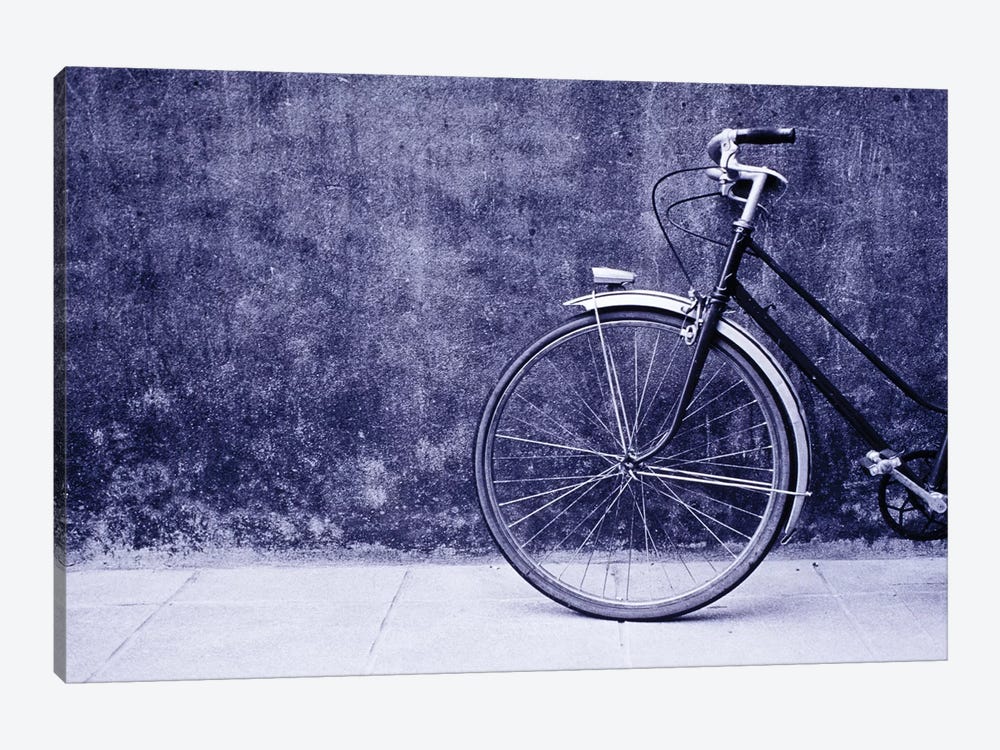 Front Half Of A Bicycle, Saint-Malo, Brittany, France by Walter Bibikow 1-piece Art Print