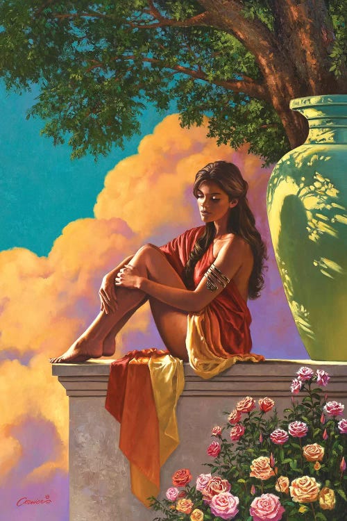 Lady Of Pompeii by Wil Cormier wall art