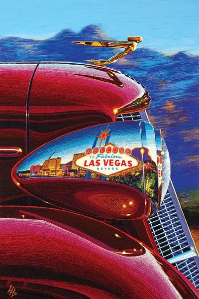 Las Vegas: A World Of Difference by Wil Cormier framed wall art