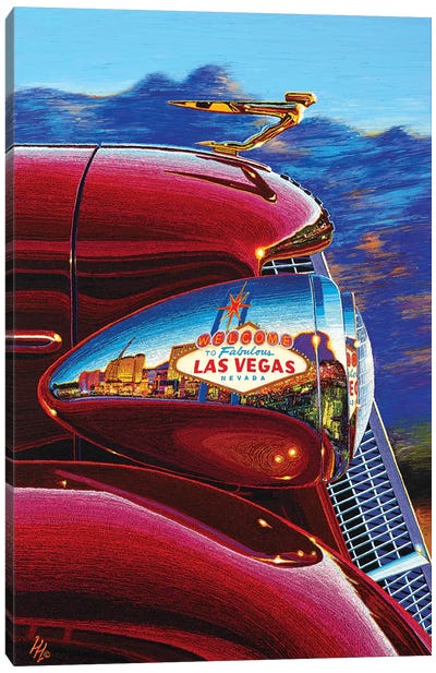 Las Vegas: A World Of Difference Canvas Art Print - Wil Cormier