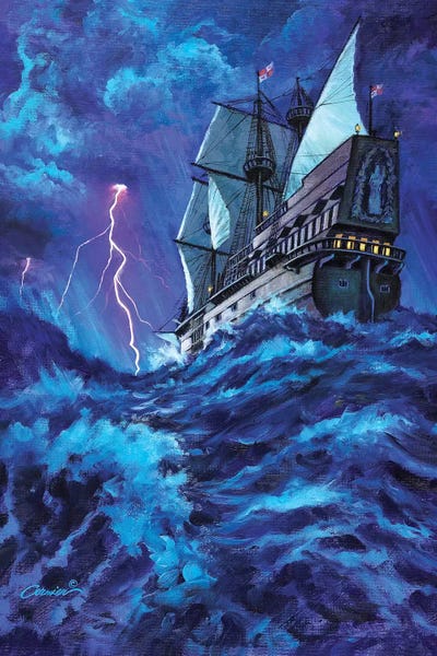 Last Voyage by Wil Cormier multi panel art