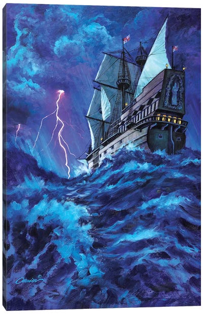 Last Voyage Canvas Art Print - Pirates