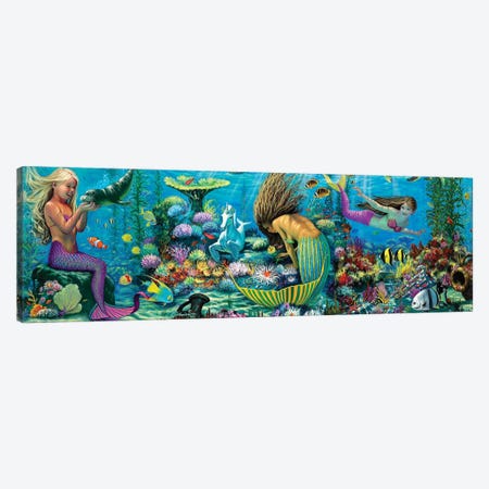 Neptunes Playground II Canvas Print #WCO22} by Wil Cormier Canvas Wall Art