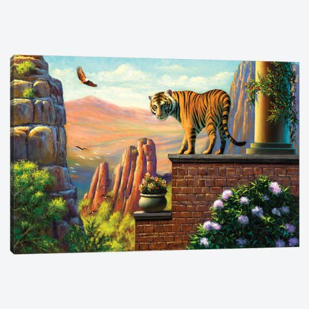 On Top Of The World Canvas Print #WCO23} by Wil Cormier Canvas Artwork
