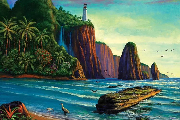 Paradise Bay by Wil Cormier wall art