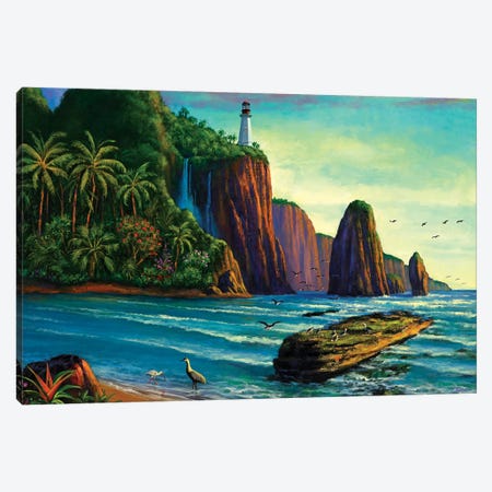 Paradise Bay Canvas Print #WCO24} by Wil Cormier Art Print