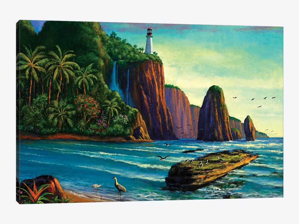 Paradise Bay by Wil Cormier 1-piece Canvas Art