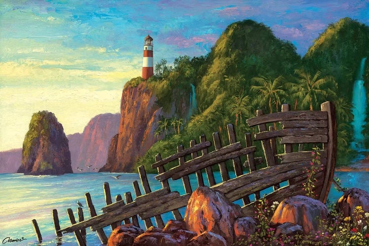 Paradise Cove II by Wil Cormier wall art