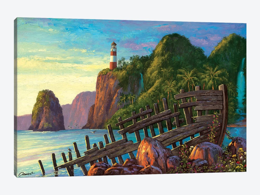 Paradise Cove II by Wil Cormier 1-piece Art Print