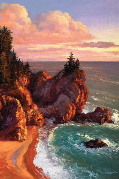 Rocky Shores II by Wil Cormier framed wall art