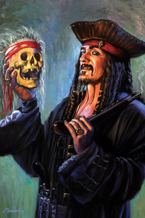 Blackbeards Trophy by Wil Cormier wall art