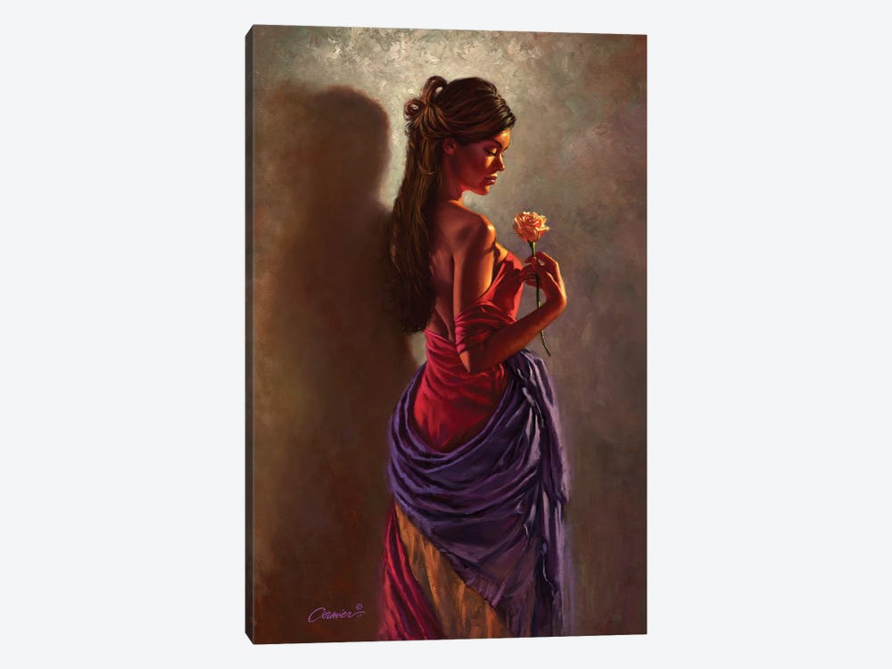 Spanish Rose by Wil Cormier 1-piece Canvas Print