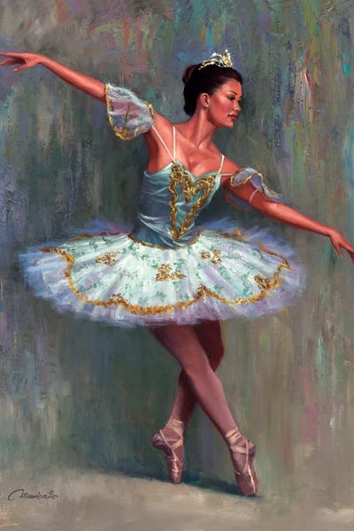 The Ballet Dancer  by Wil Cormier art print