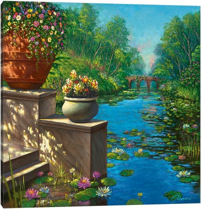 The Secret Garden II Canvas Art Print - Lily Art