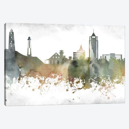 Virginia Skyline Canvas Print #WDA1008} by WallDecorAddict Canvas Art