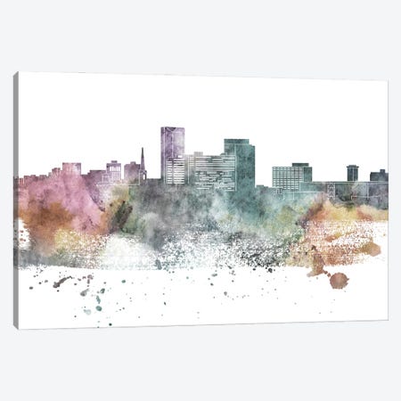 Lexington Pastel Skyline Canvas Print #WDA1062} by WallDecorAddict Canvas Wall Art