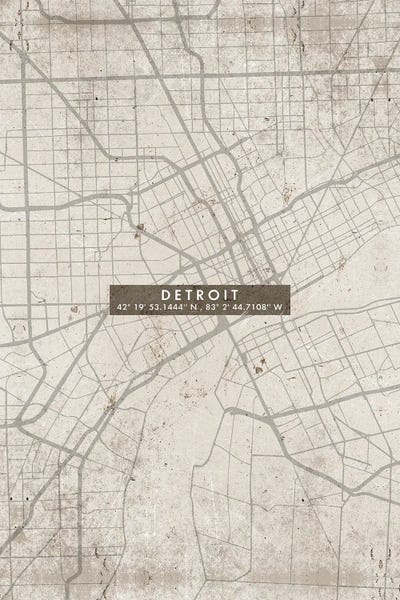 Detroit Maps