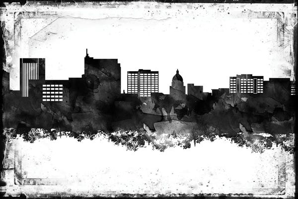 Idaho: Boise Black & White Film by WallDecorAddict
