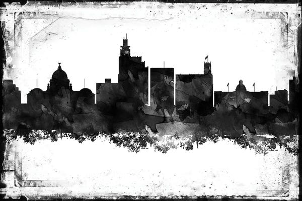 Mississippi: Jackson Mi Black & White Film by WallDecorAddict