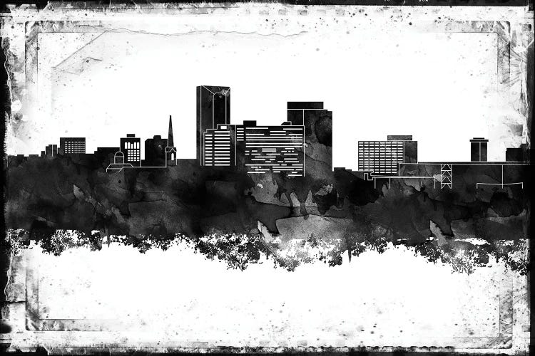 Lexington Black & White Film by WallDecorAddict wall art