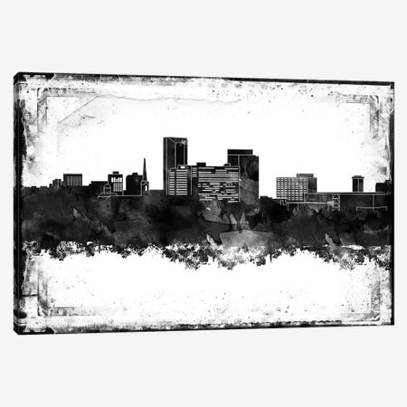Lexington Black & White Film Canvas Print #WDA1436} by WallDecorAddict Canvas Artwork