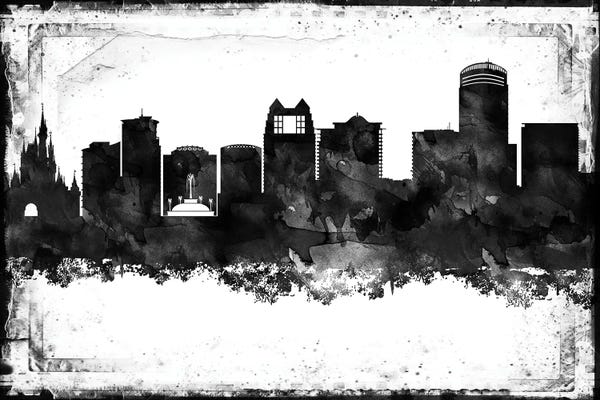 Orlando: Orlando Black & White Film by WallDecorAddict