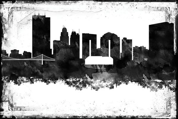 Toledo: Toledo Black & White Film by WallDecorAddict